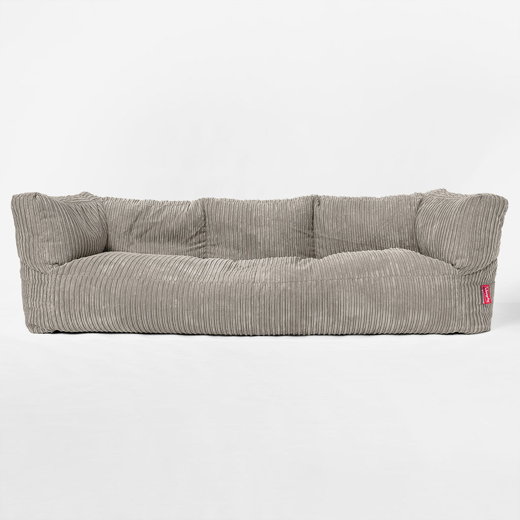 【送料出品者負担】LOUNGEPUGソファ　ビーズクッションソファ　３人掛け lounge-pug-giant-3-seater-bean