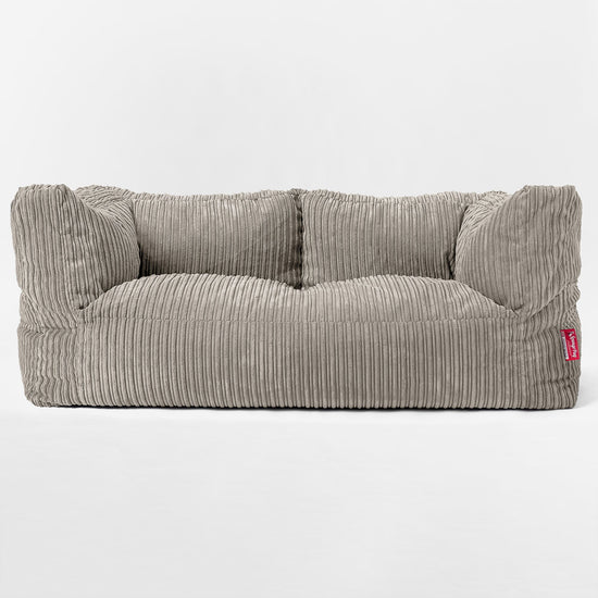子供用特大アルバートソファビーズクッション 3-14歳用 - クラシックコーデュロイミンク 03