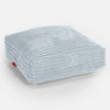 座布団フロアクッション - クラシックコーデュロイベビーブルー 01