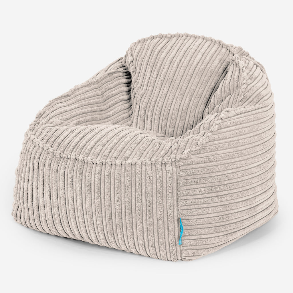 LoungePug子供用のんびりビーズクッションチェア-クラシック