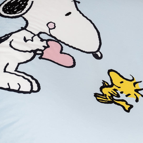 スヌーピーFlexforma ジュニア子供用ビーズクッション 2-14歳用 - ハグ Fabric Close-up Image
